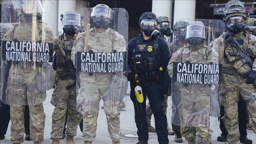 150 National Guard troops reassigned from Los Angeles security mission to wildfire response