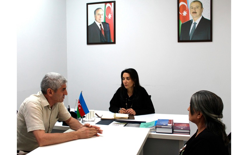 Ombudsman Səbinə Əliyeva növbəti vətəndaş qəbulu keçirib