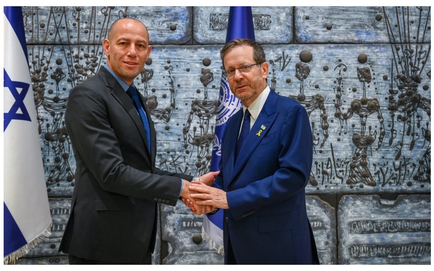 Israeli president receives new ambassador to Azerbaijan