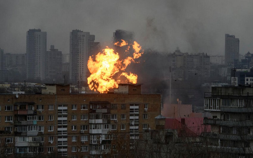 Kyiv subjected to massive attack by Russian army