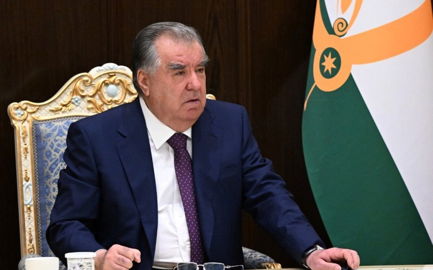 Tacikistan Prezidenti Azərbaycana gəlib