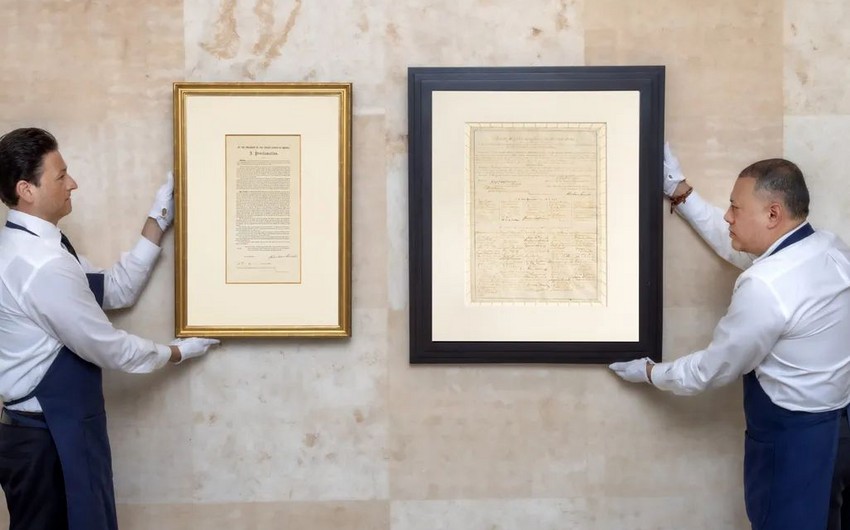 Rare copy of 13th Amendment signed by Abraham Lincoln sells for record $13.7M
