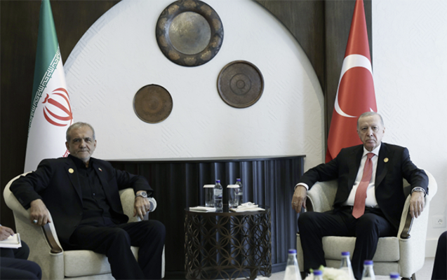 Ərdoğan və Pezeşkian Xankəndidə görüşdülər