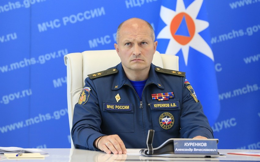Russian emergencies minister arrives in Baku