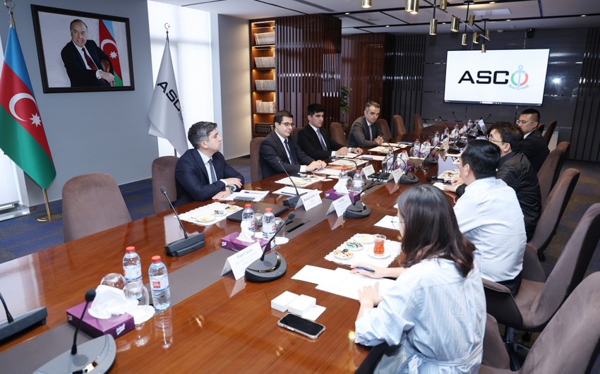 ASCO discusses port, logistics centers development with Chinese company
