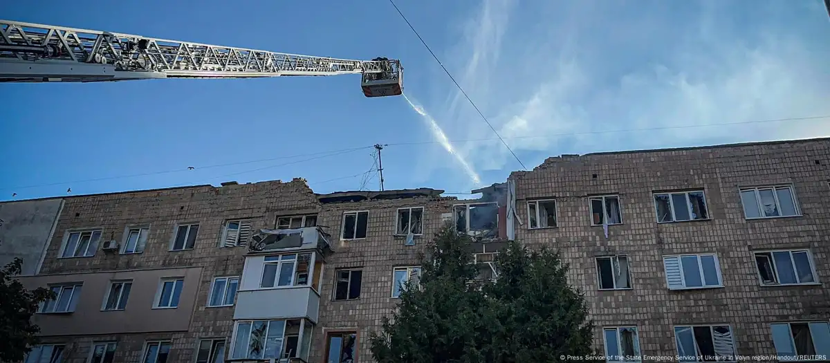 Луцк и Киевская область подверглись массированной атаке БПЛА