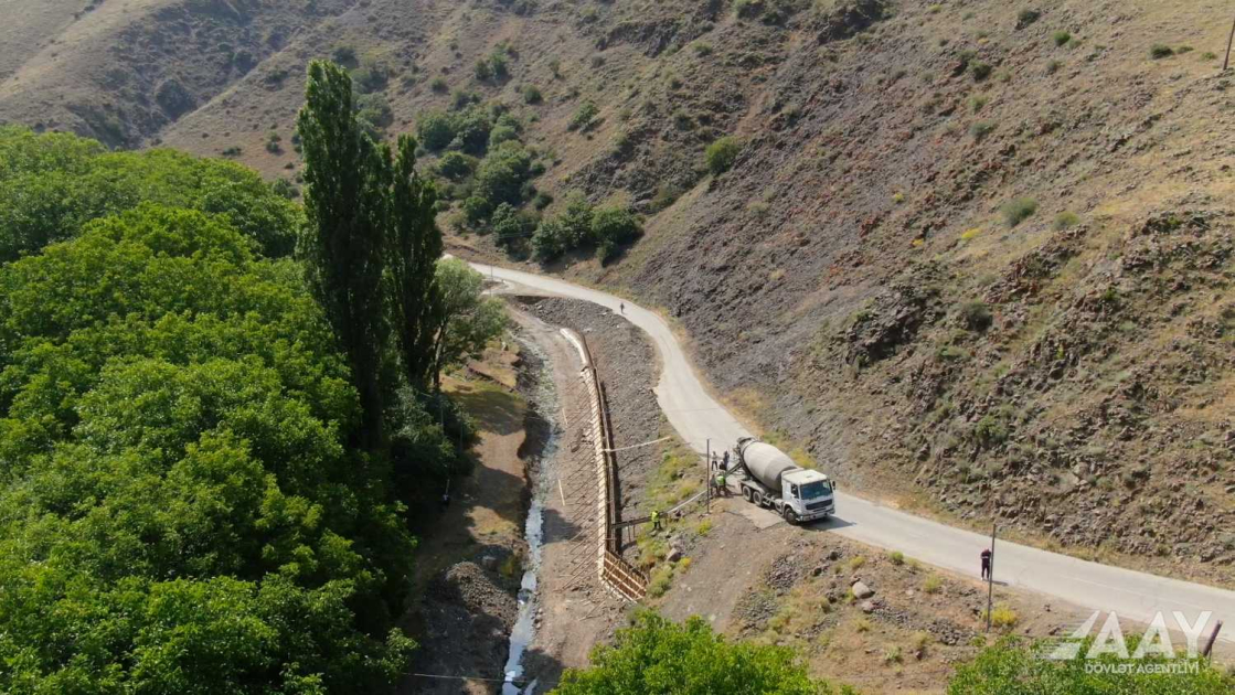 Yardımlı-Deman-Arvana magistralında yenidənqurma işlərinə başlanılıb