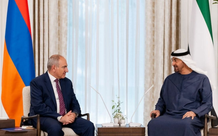 UAE president meets Armenian PM