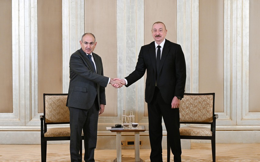 Ilham Aliyev's meeting with Nikol Pashinyan was constructive