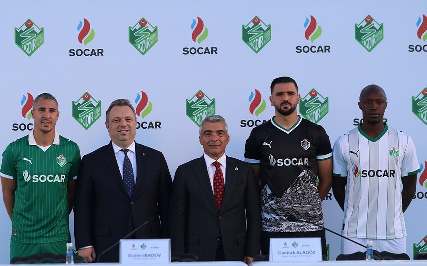 SOCAR становится спонсором футболок турецкого клуба Первой лиги