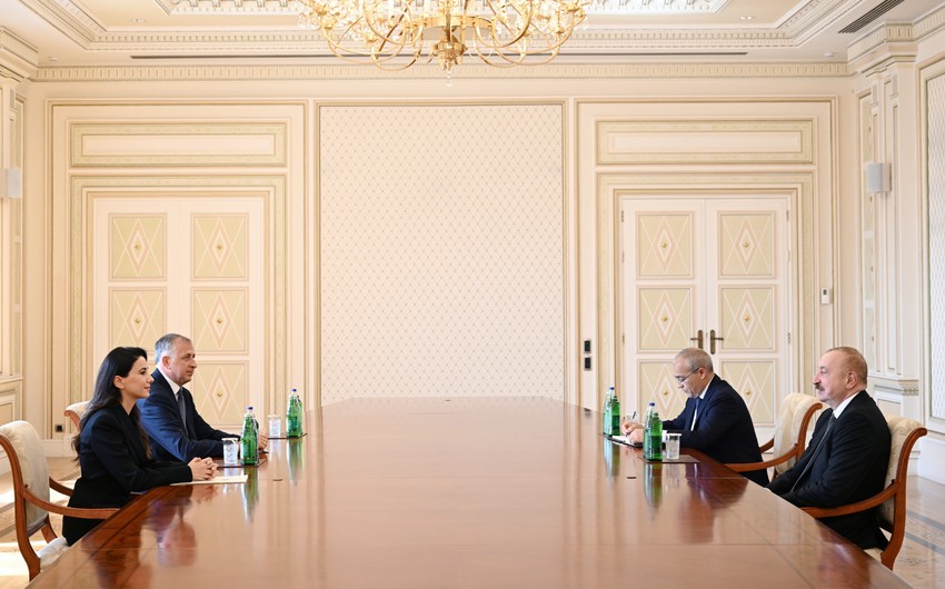Ilham Aliyev receives Georgia's Minister of Economy and Sustainable Development
