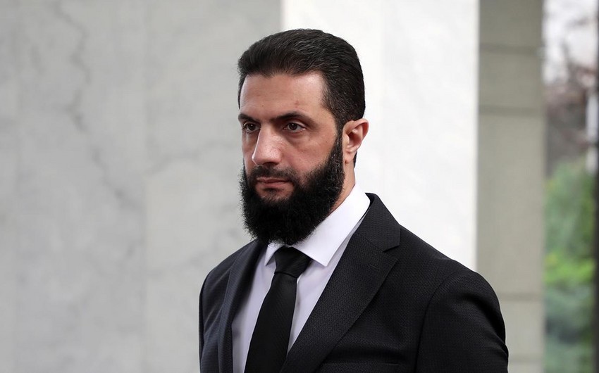 Syrian President Ahmad al-Sharaa arrives in Azerbaijan on official visit