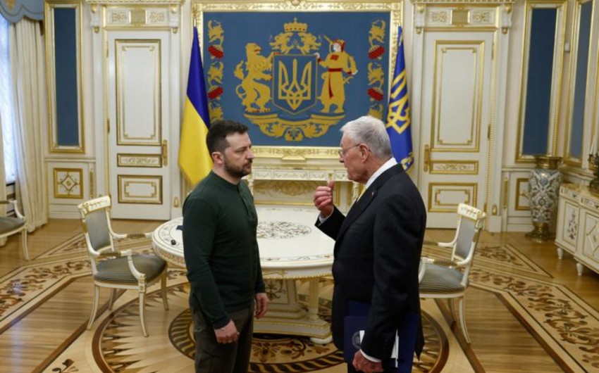 Президент Украины встретился с Китом Келлоггом