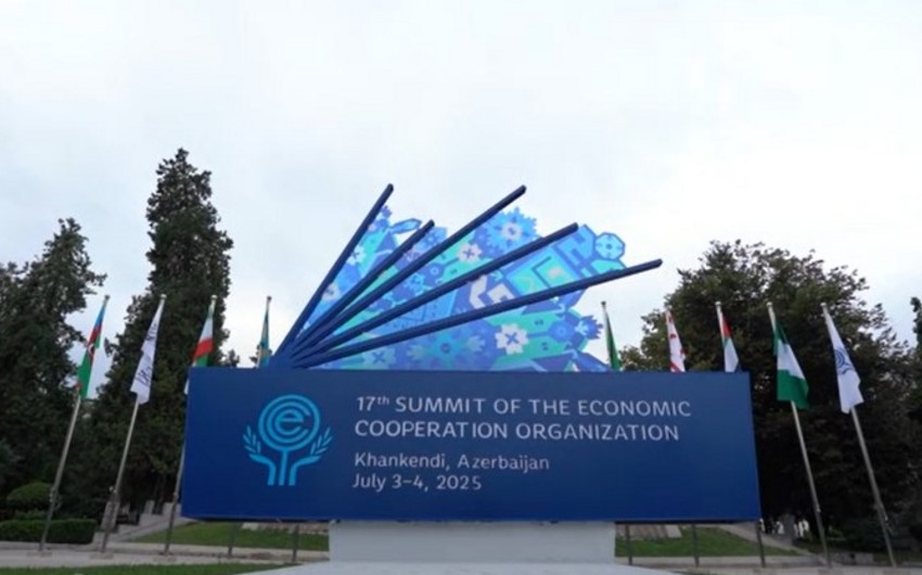 Euronews prepares story on 17th ECO summit in Azerbaijan's Khankandi
