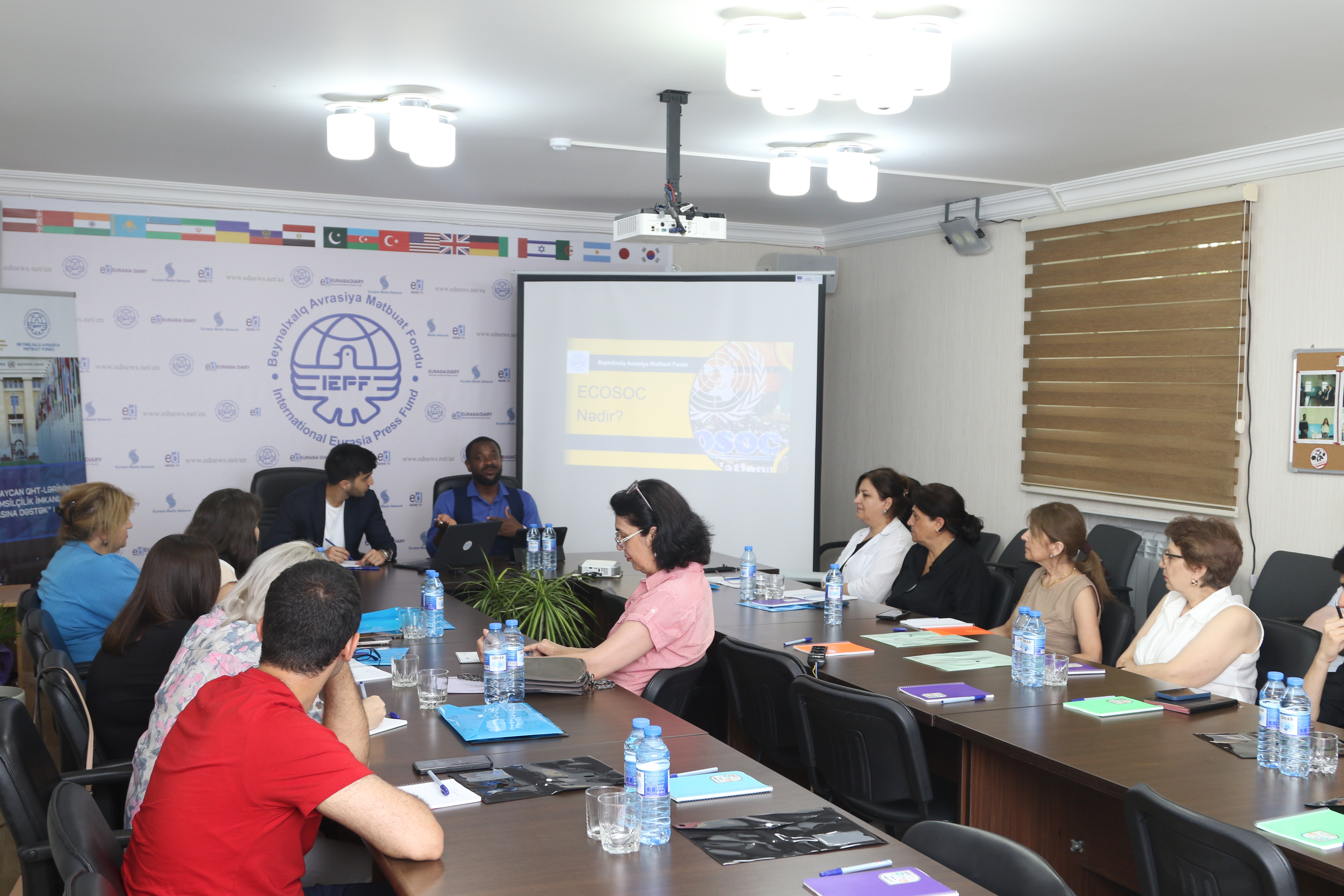 Training sessions on membership in the United Nations Economic and Social Council (ECOSOC) are being conducted