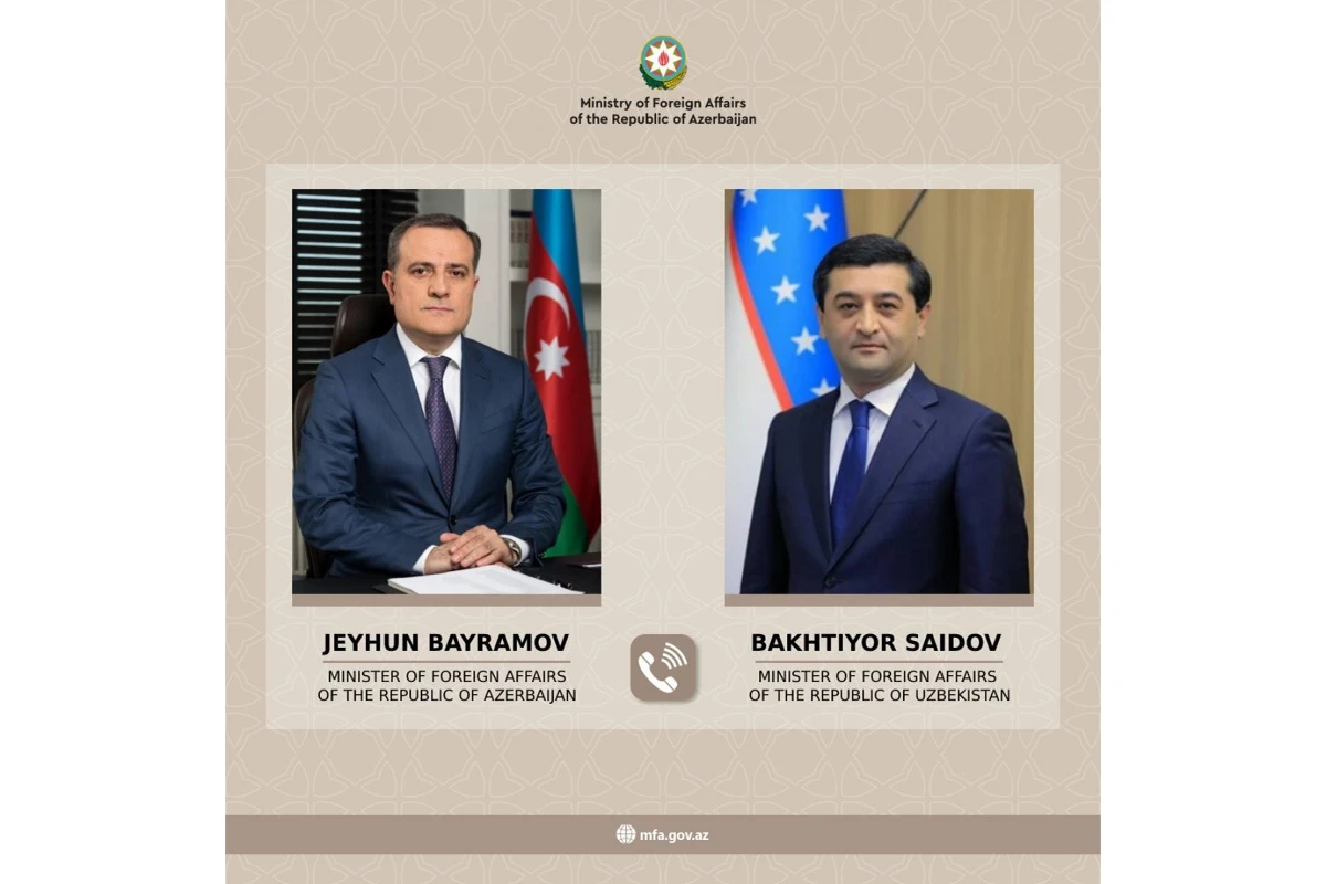 Azerbaijani, Uzbek foreign ministers discuss strategic cooperation in phone call
