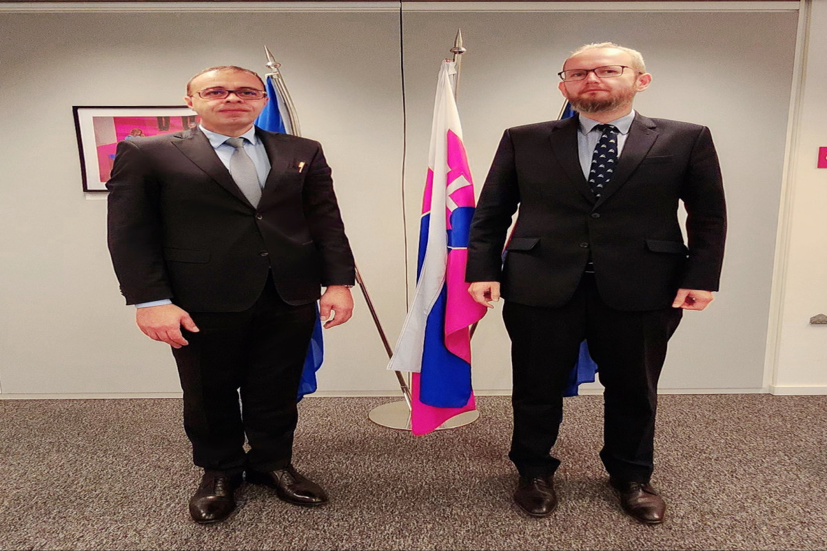 Ambassador of Azerbaijan in NATO met with his Slovakian counterpart