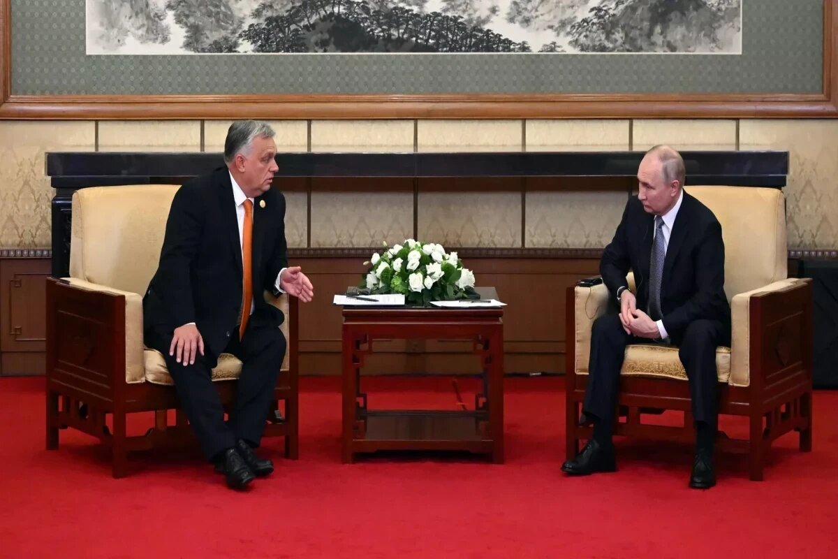 Russia's Putin holds talks with Hungary's Orban in China