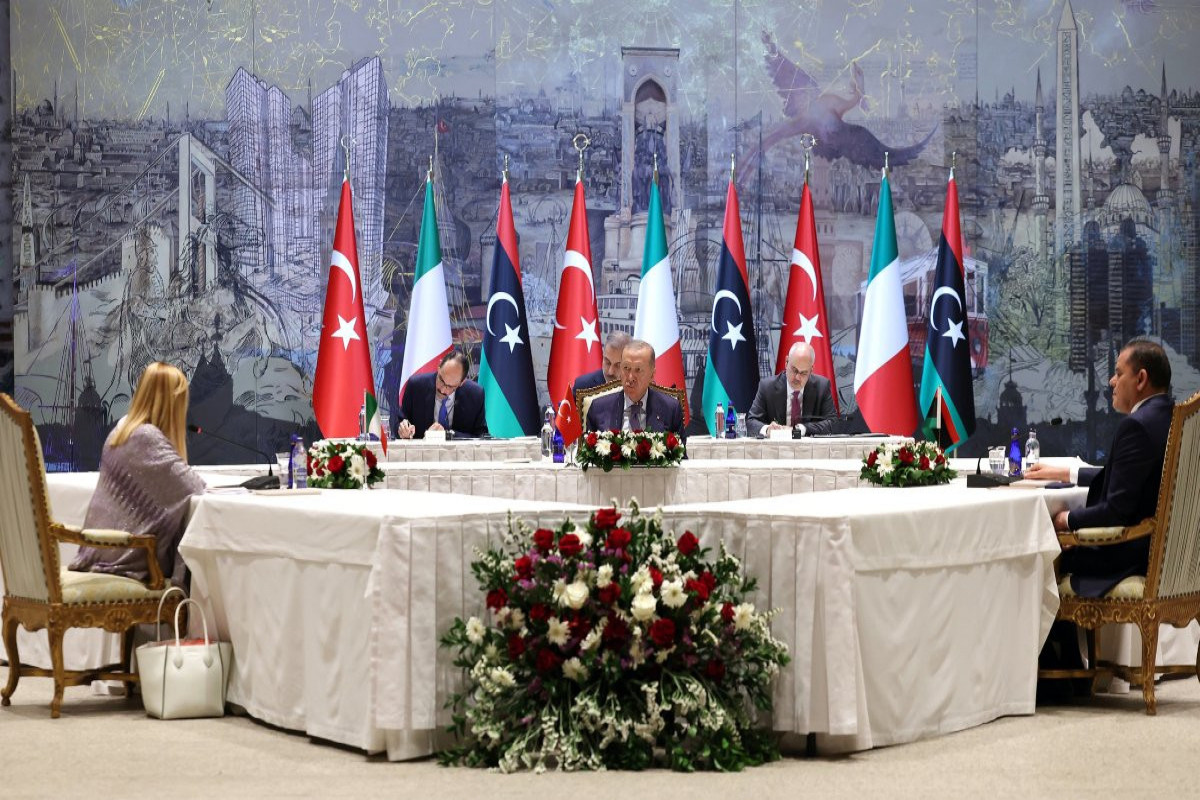 Erdoğan, Meloni, Dbeibah hold trilateral summit in Istanbul