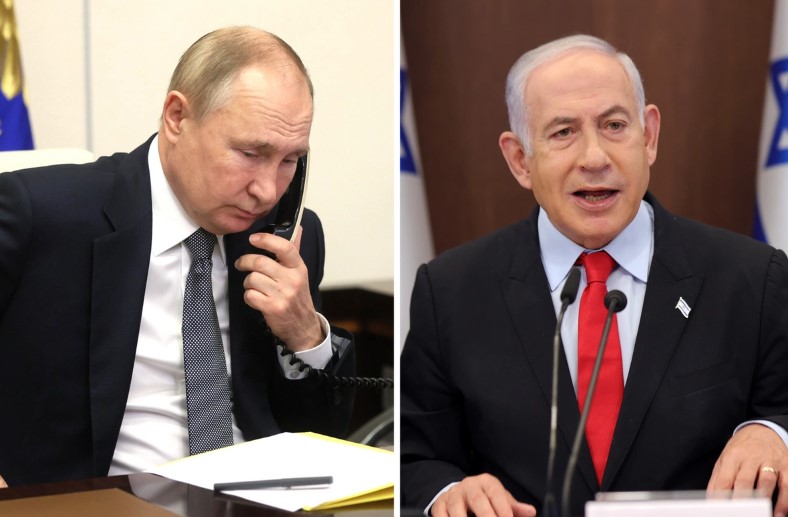 Putinlə Netanyahu arasında telefon danışığı olub