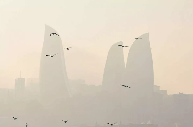 Bakının atmosferində toz miqdarı artır