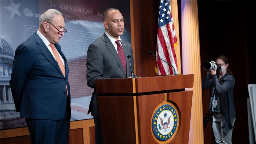 Schumer, Jeffries demand 'Big Four' meeting to avoid US government shutdown