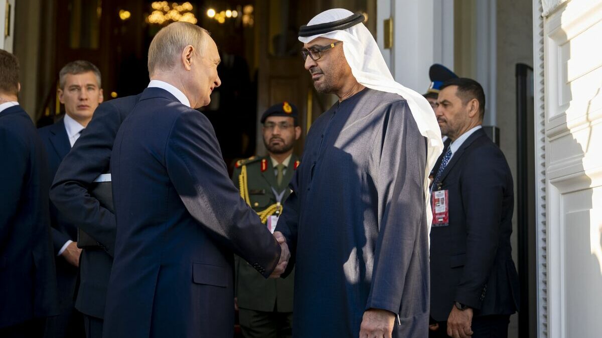 Bilateral ties in focus as UAE president begins official visit to Moscow
