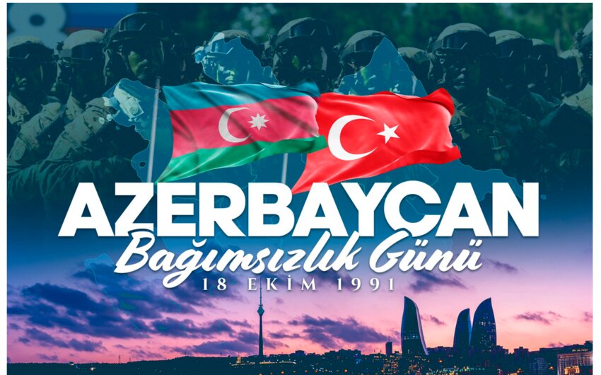 Минобороны Турции поздравило Азербайджан с Днем восстановления независимости