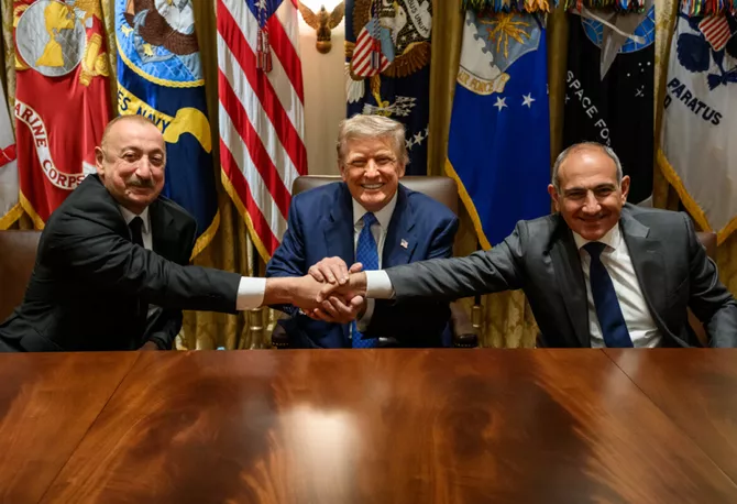 Trump cited Azerbaijan and Armenia as examples