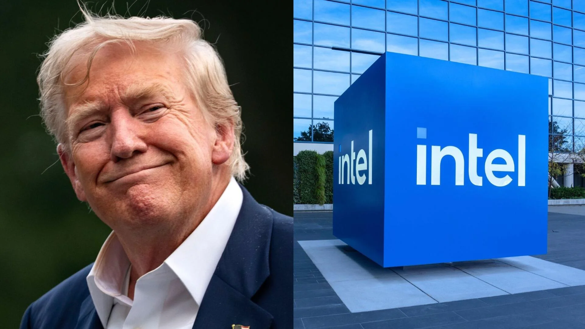 Trump says U.S. government taking a 10% stake in tech giant Intel