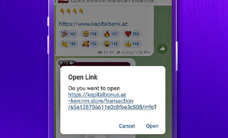 New scam on Telegram