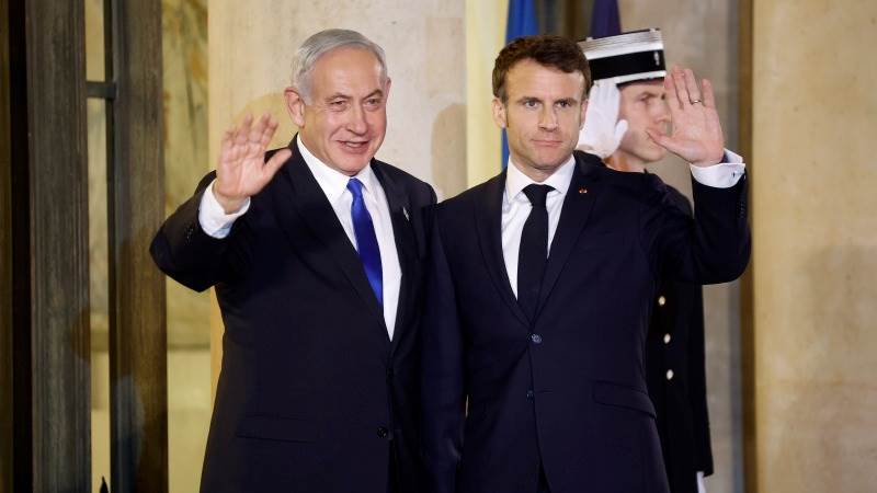 Macron, Rutte to visit Israel on Monday, Tuesday