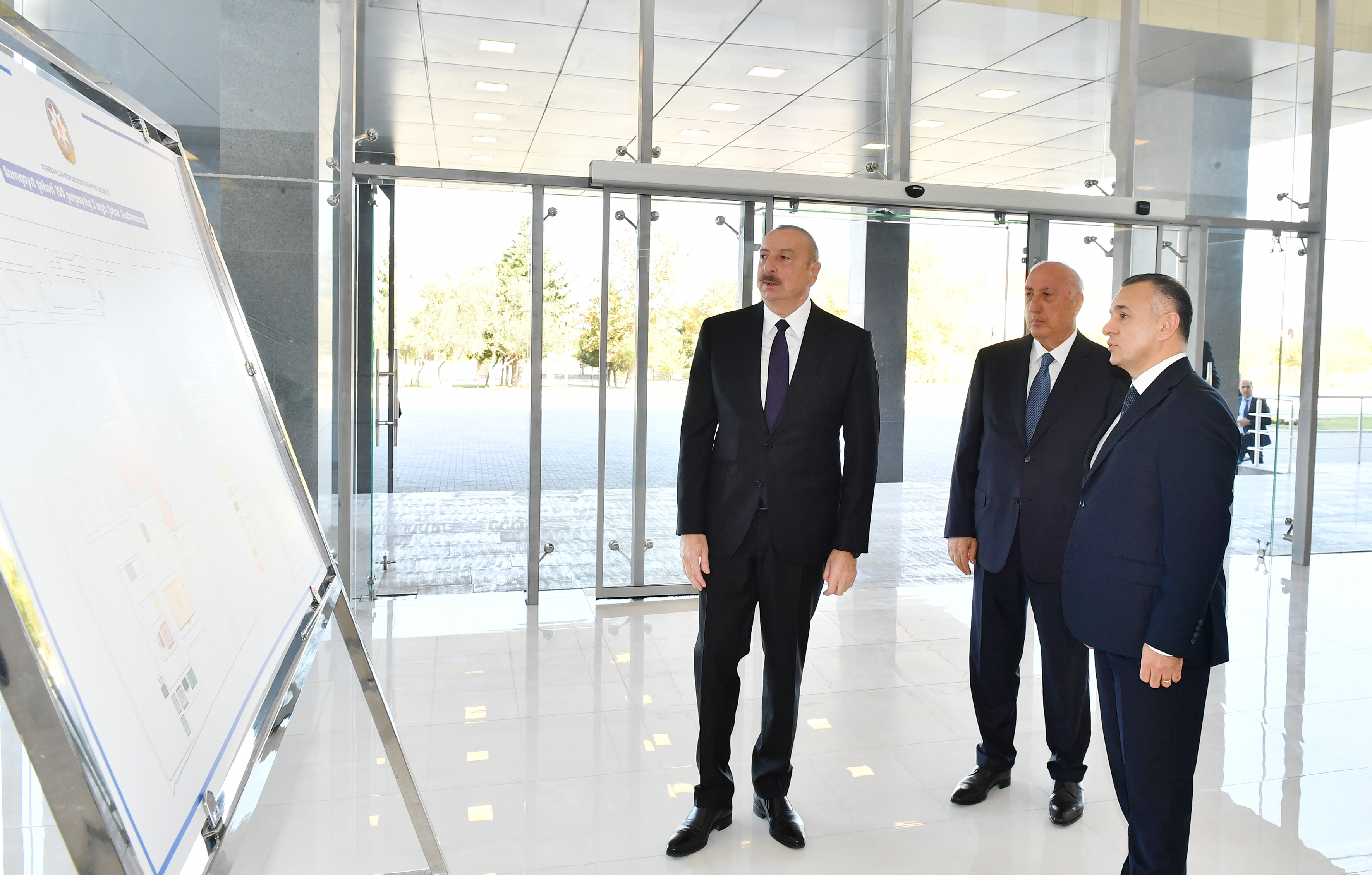 Prezident 2 saylı Sumqayıt Şəhər Xəstəxanasının yeni binasının AÇILIŞINDA