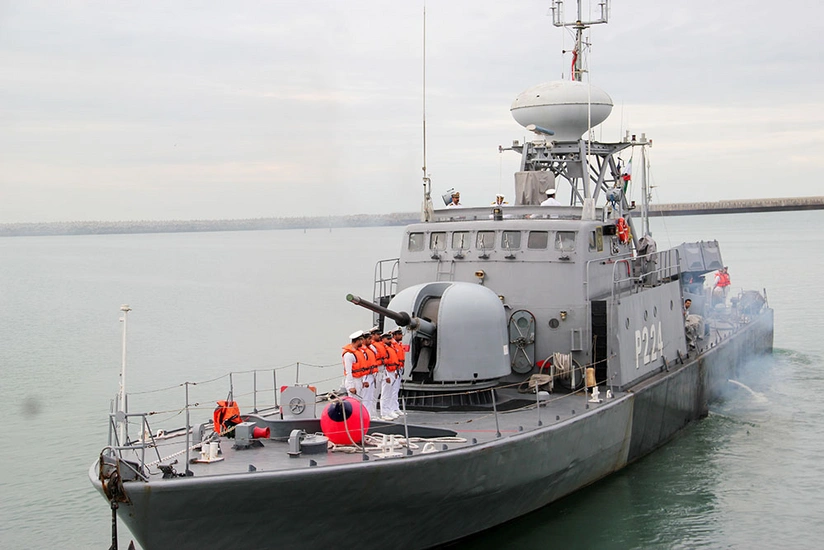 Iranian vessels participating in AZIREX-2025 exercise leave Baku port