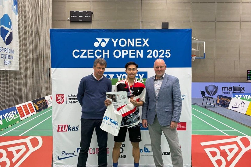Azerbaijani badminton player wins bronze at int'l tournament