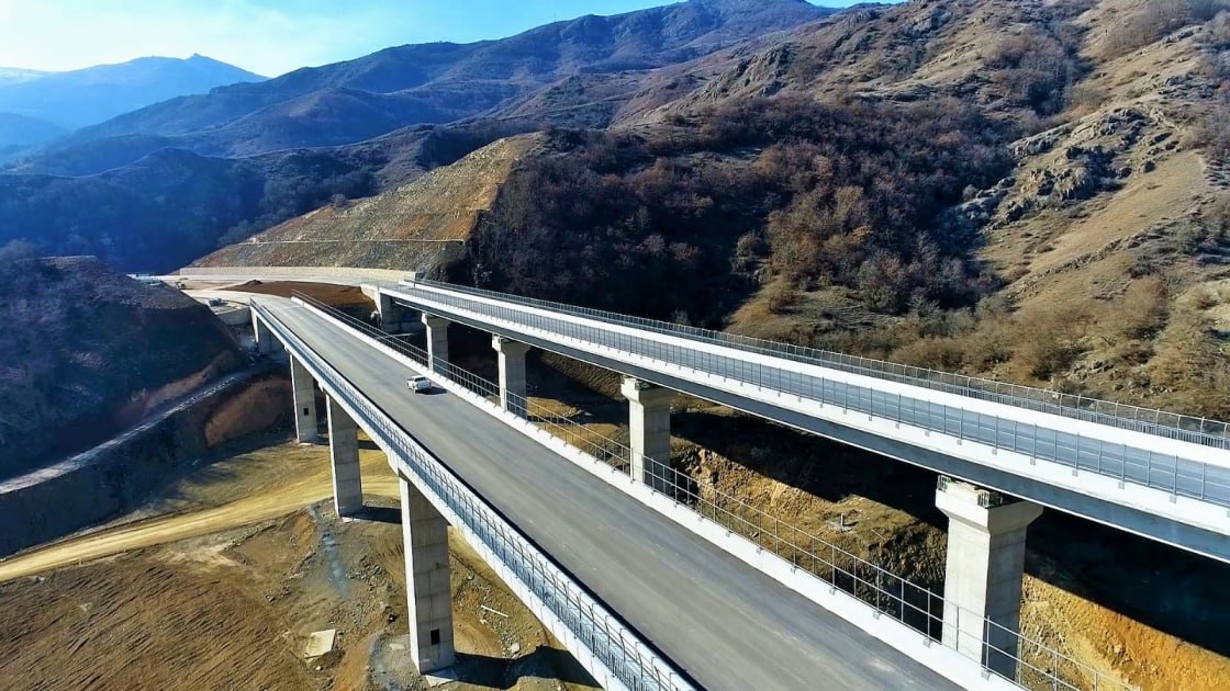 Yeni Füzuli-Şuşa avtomobil yolu 2024-cü ilin ikinci yarısında yekunlaşacaq