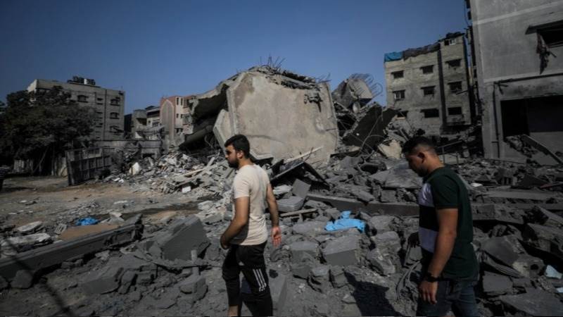 Palestinian ministry says Gaza death toll up to 6,546